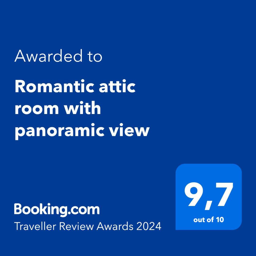 Romantic Attic Room With Panoramic View Bologna Esterno foto